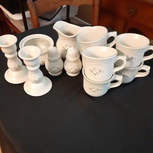 Pfaltzgraff Heirloom Mugs, Creamer, Sugar bowl, Salt & Pepper Shakers, & more